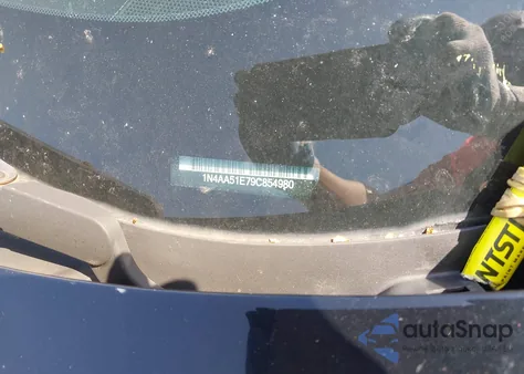 2009 Nissan Maxima 3.5 Sv из США, поврежденный, VIN 1N4AA51E79C854980